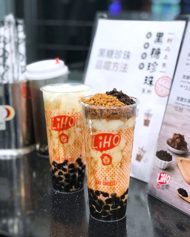 LiHO Tea Fresh Milk Menu, Price & Calories (Singapore Guide)